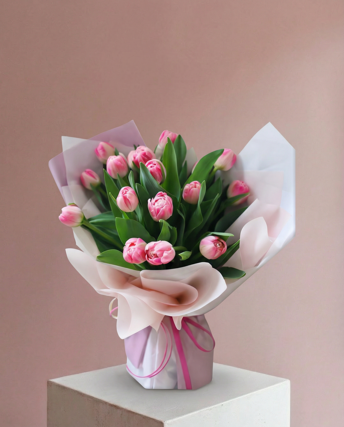 Spring tulip bouquet from Misses Fleuri, Melbourne