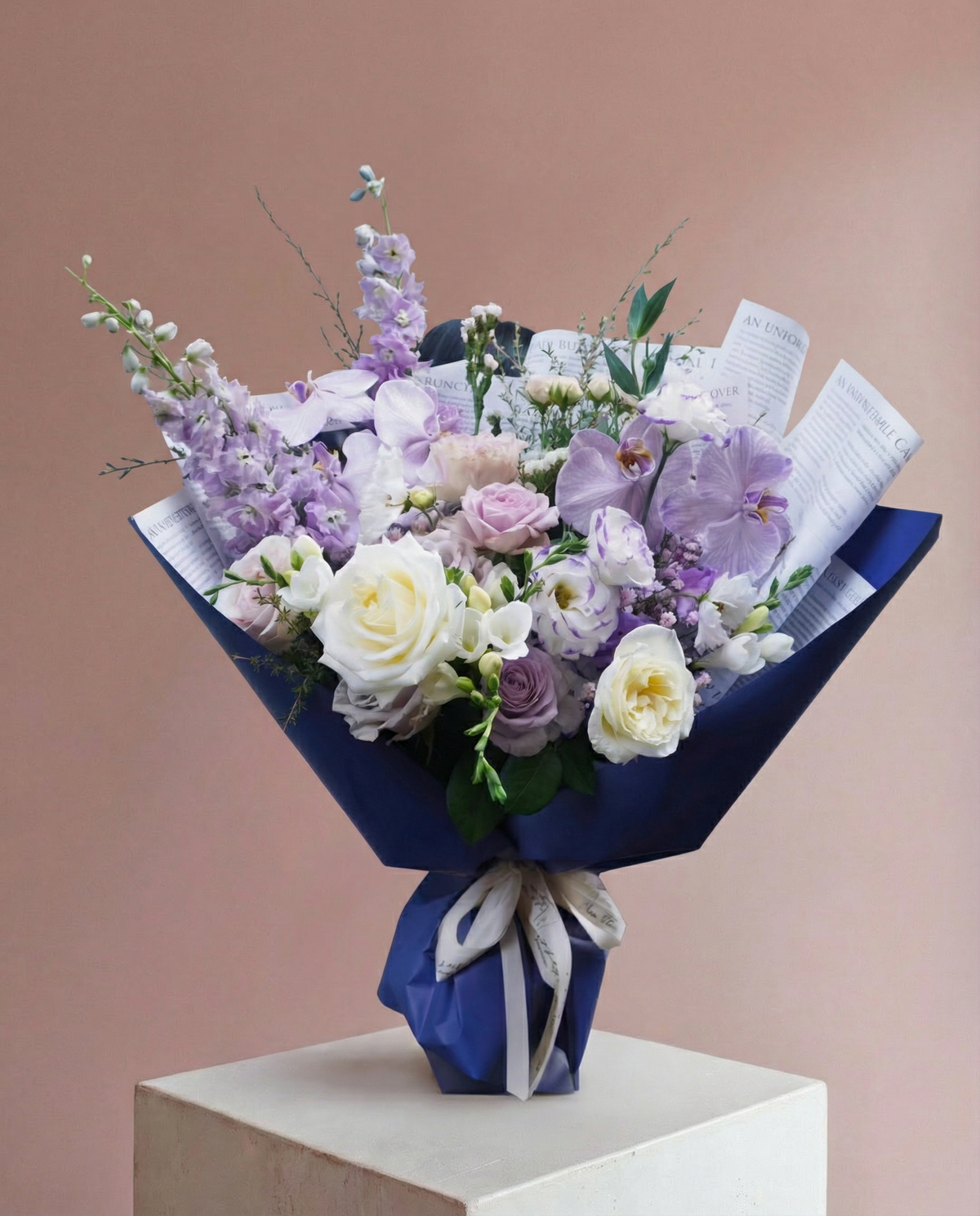Romantic flower bouquet for special occasions by Misses Fleuri