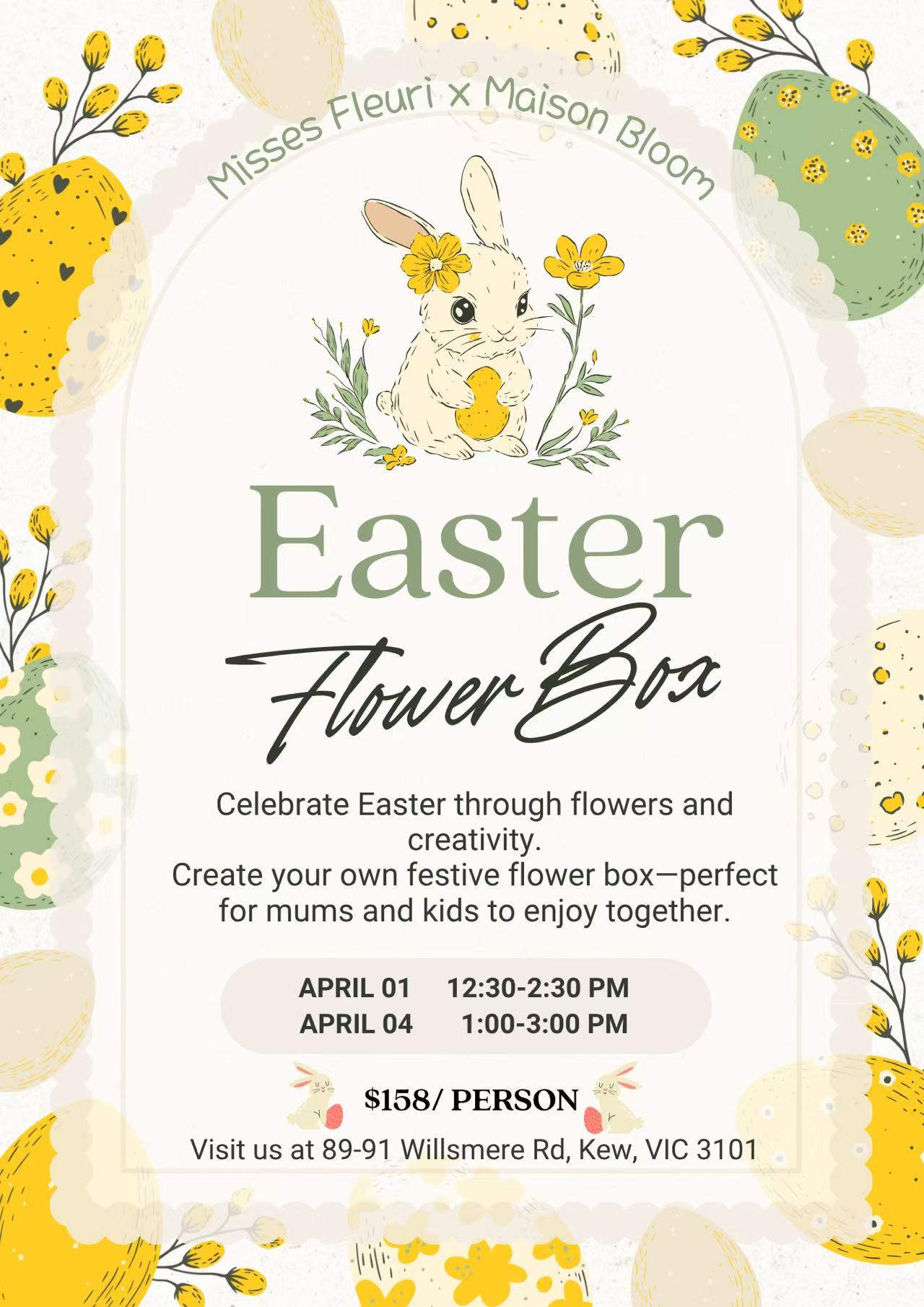 Easter Flower Box Workshop