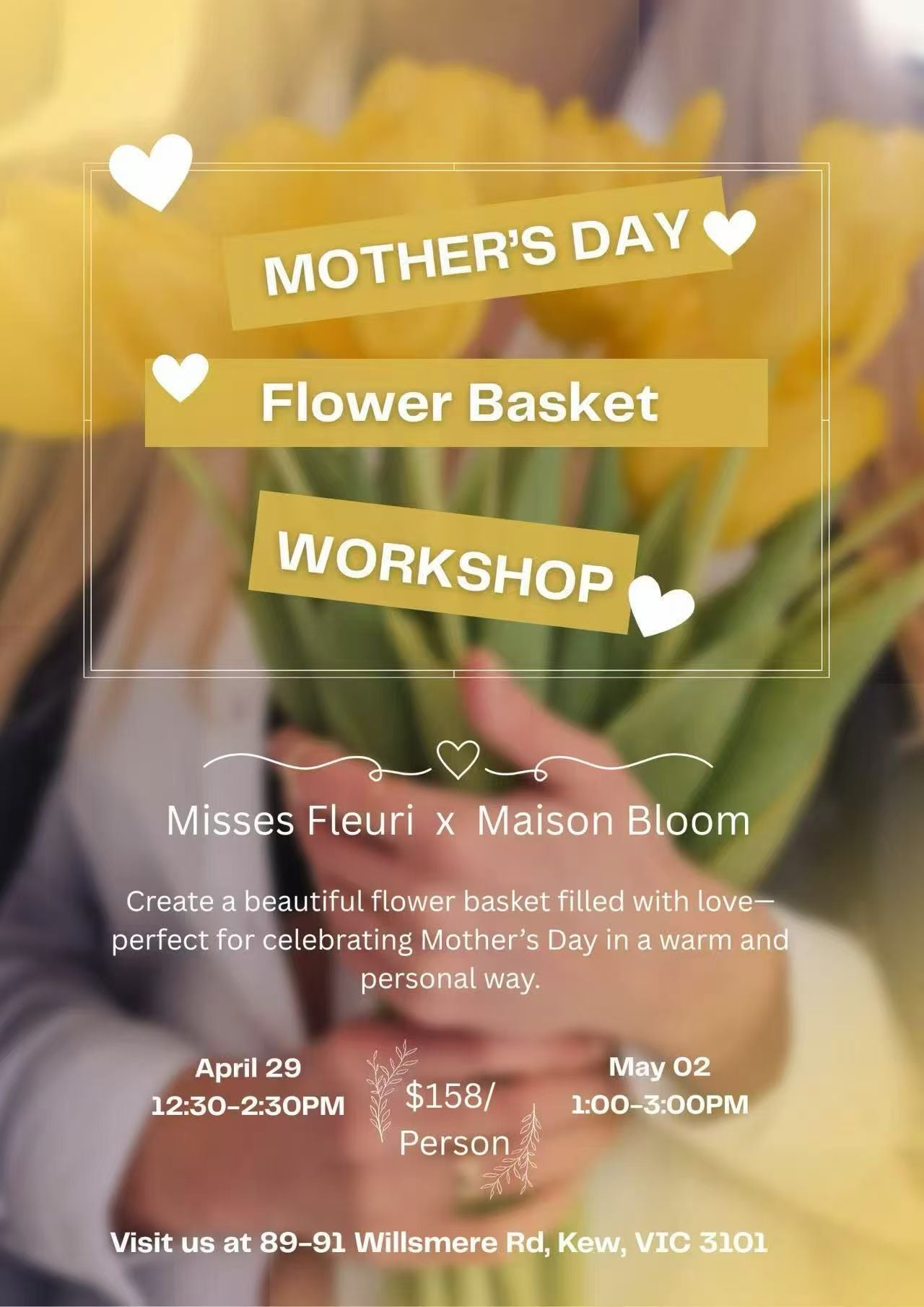 Mother's Day Flower Basket