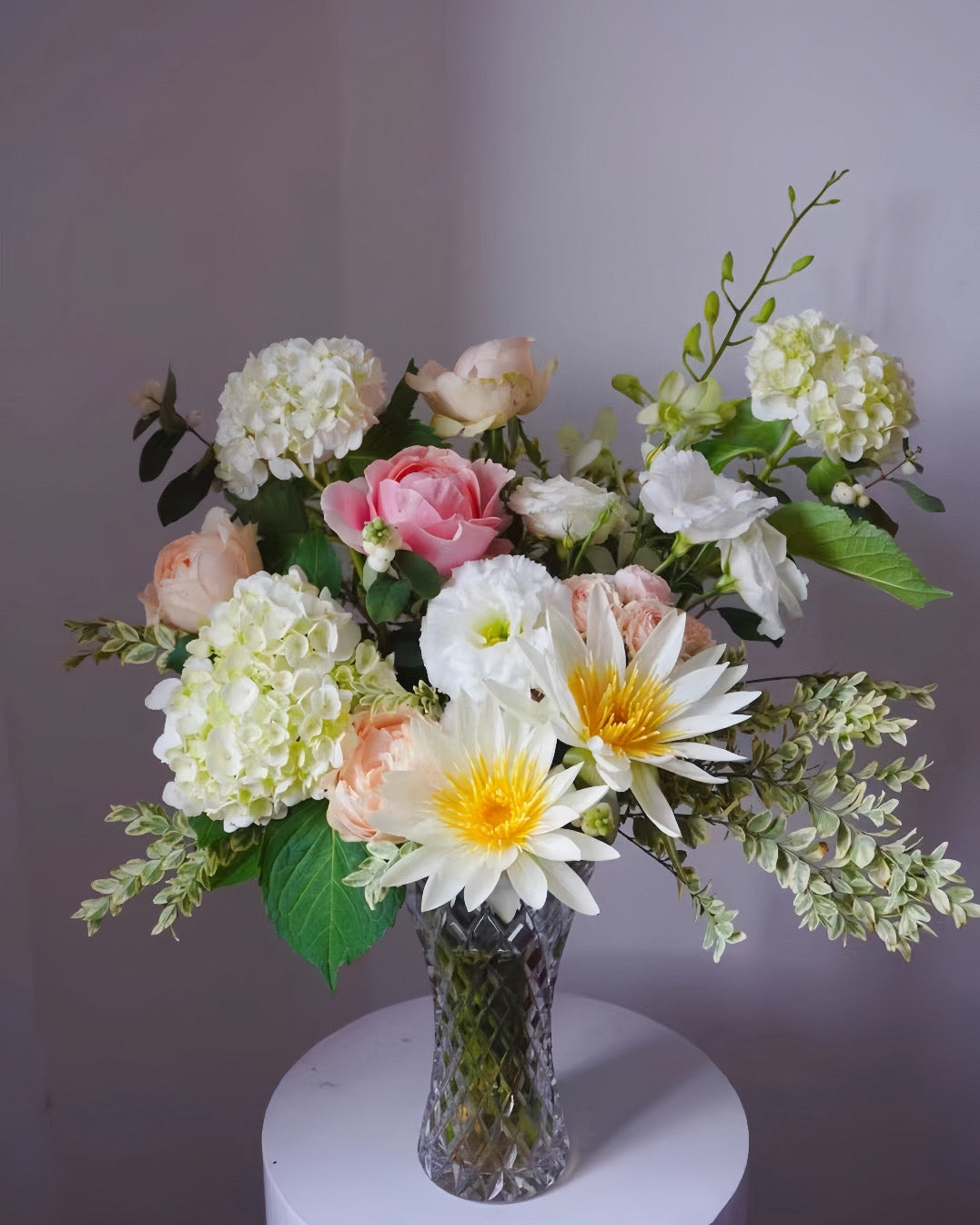 Fresh Flower Vase Arrangement